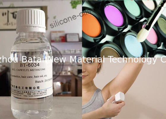 روغن سیلیکون کاپریلیل TDS SGS BT-6034 برای بهبود نرمی مواد آرایشی