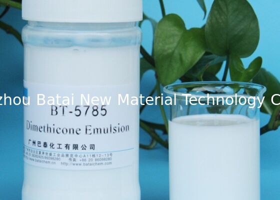Milky White Liquid Emulsion روغن سیلیکون مواد اولیه آرایشی و بهداشتی COA MSDS