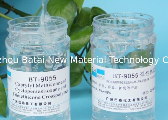 مواد اولیه لوازم آرایشی و بهداشتی ترکیبی از سیلیکون الاستومر بسیار شفاف BT-9055