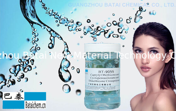ژل سیلیکونی شفاف برای ایجاد احساس ابریشمی به عنوان مواد آرایشی BT-9055