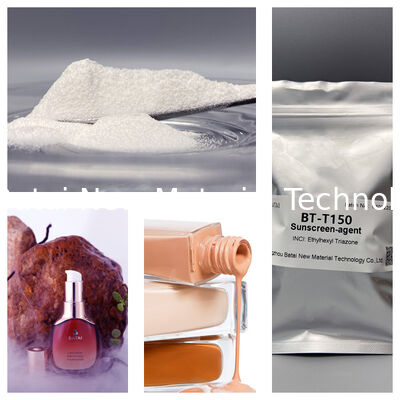 ضد آفتاب BT-T150 عامل جذب کننده اشعه ماوراء بنفش Ethylhexyl Triazone محافظ UV با SPF 50 PA+++