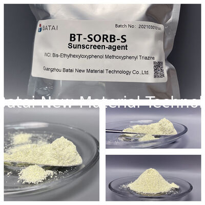 BT-SORB-S ماده ضد آفتاب PF 50+ PA++++ Bis-Ethylhexyloxyphenol Triazine