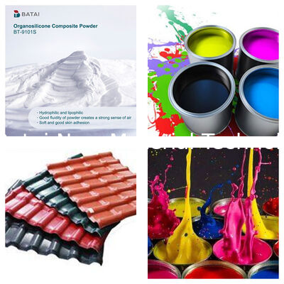 جوهرهای مبتنی بر آب پودر سیلیکون هیدروفیلیک اصلاح کننده سطحی با وزن مخصوص واقعی 1.10