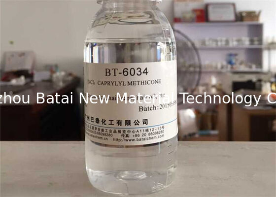 مراقبت از مو Caprylyl Methicone سیلیکون مایع بی رنگ 0.84 وزن مخصوص