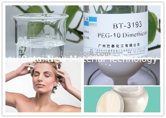 روغن سیلیکون دی متیکون BT-3193 محلول در آب برای مو PEG-10 Dimethicone