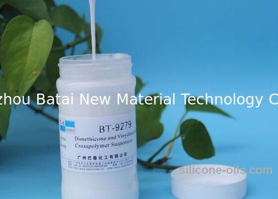سوسپانسیون ضد چروک سیلیکونی الاستومر / تعلیق کراس پلیمر برای محصولات مراقبت شخصی BT-9279