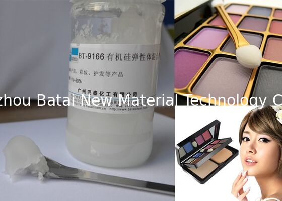 لوازم آرایشی و بهداشتی ژل سیلیکون الاستومر پخش پذیری عالی TDS SGS BT-9166
