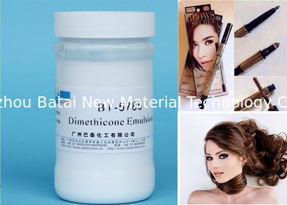 6 - 8 PH ارزش امولسیون سیلیکون به طور موثری نرمی و خشکی مو را بهبود می بخشد