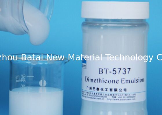 BT-5737 شامپو سیلیکون امولسیون مایع با وزن مولکولی فوق العاده بالا TDS SGS