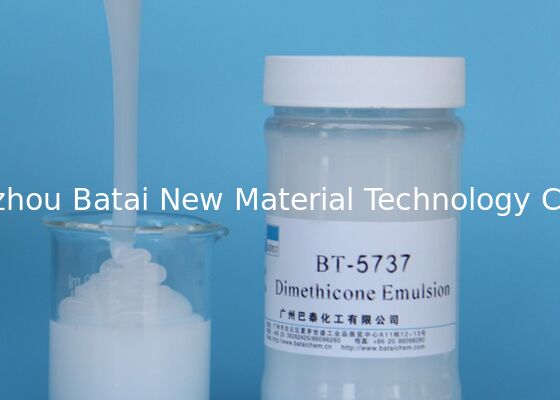 BT-5737 شامپو سیلیکون امولسیون مایع با وزن مولکولی فوق العاده بالا TDS SGS