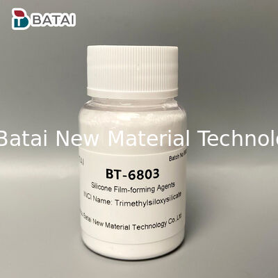 ایزو 9001 BT-6803 تری متیل سیلوکسی سیلیکات برای کرم های کودک خط چشم ضد آب