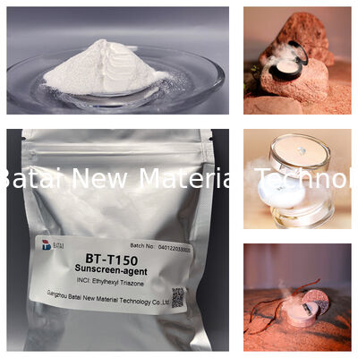 فیلتر ضد آفتاب Ethylhexyl Triazone عامل UVB که اشعه ماوراء بنفش را جذب می کند تا از پوست در برابر آفتاب سوختگی محافظت کند.