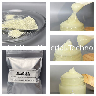 BT-SORB-S ماده ضد آفتاب PF 50+ PA++++ Bis-Ethylhexyloxyphenol Triazine