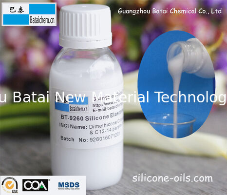 سیستم تعلیق الاستومر سیلیکون مایع ضخیم سفید Miljy BT-9260 برای محصولات مراقبت از پوست