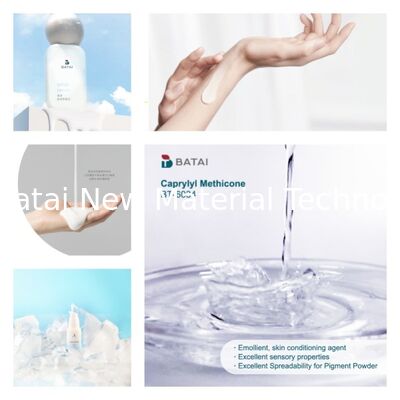 Refractive Index 1.41-1.42 Caprylyl Methicone Essential Skin Care Ingredients for Enhanced Refractive Performance
