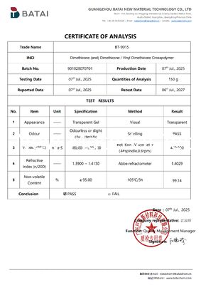 ژل الاستومر سیلیکونی BT-9015 سیلیکون کراس‌پلیمر با اثر براقیت بالا