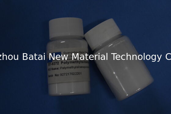 پودر سیلیکون: Polymethylsilsesquioxane برای محصولات مراقبت از پوست و آرایش با متوسط ​​اندازه ذرات 2μM BT-9272