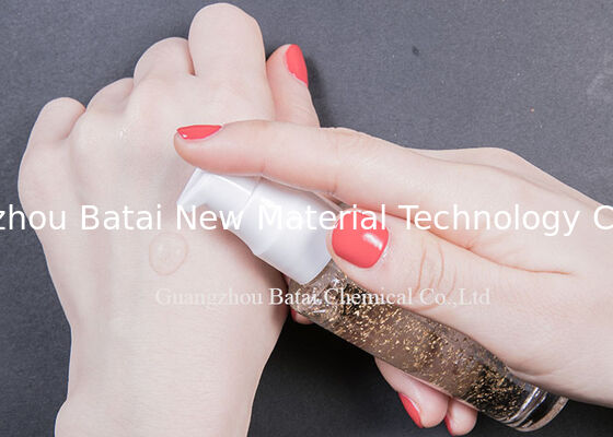 آغازگر صورت آلی و صورت آرایشی Makeup Base Gold Leaf Gold برای پوست خشک چرب